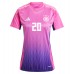 Maglie da calcio Germania Benjamin Henrichs #20 Seconda Maglia Femminile Europei 2024 Manica Corta